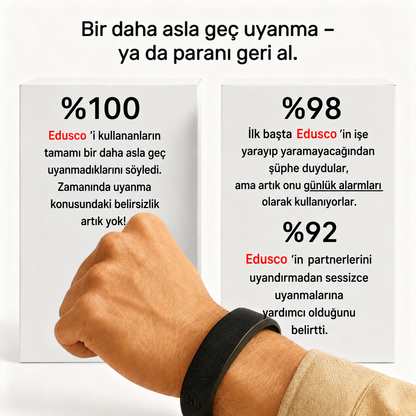 Titreşimli Akıllı Alarm Bileklik